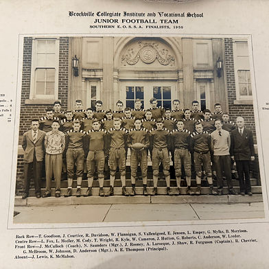 Football Team; 1950