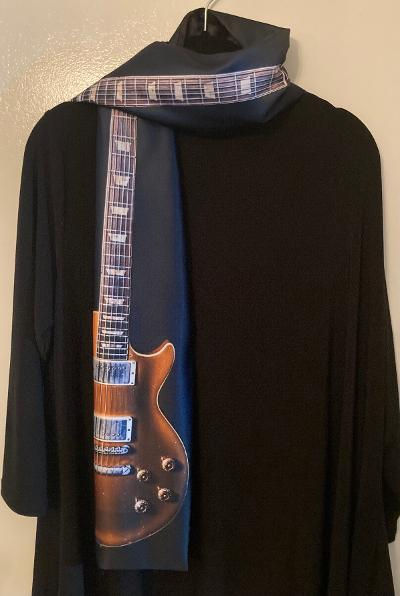 Thumbnail: Duane Allman Goldtop scarf for men and women Allman Brothers Band