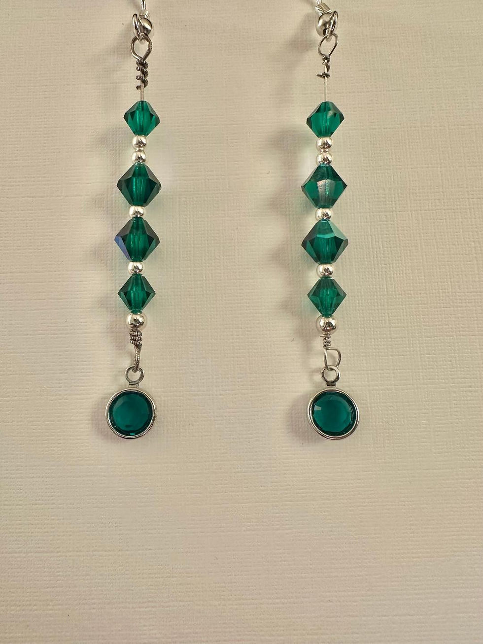 Thumbnail: Tedeschi Trucks Played Strings Earrings w/Green Crystals