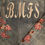 Thumbnail: Women's Jean Jacket w/"BMFS" Embroidered on Back in Cream or Mauve
