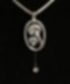 Gregg Allman played guitar strings jewelry for charity: Sterling Silver Mushroom Pendant