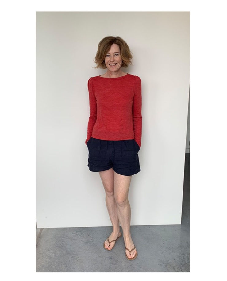 Thumbnail: Merino wool top red