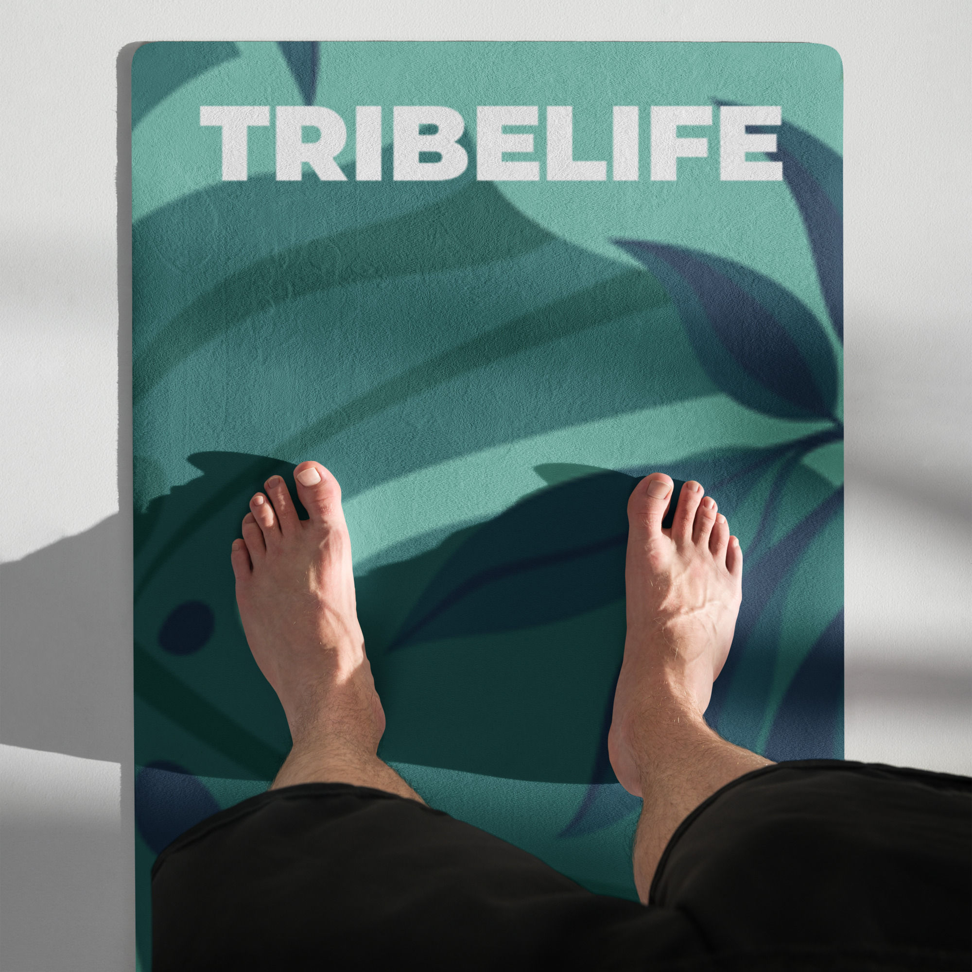 TribeLife Yoga Mat - Tropical Green