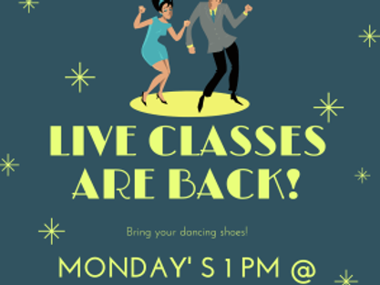 In-person classes are back!