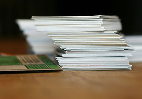 Stacked Business Cards