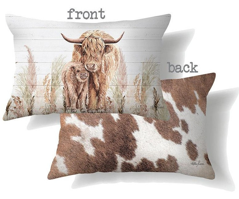 Higland Cow Cushion