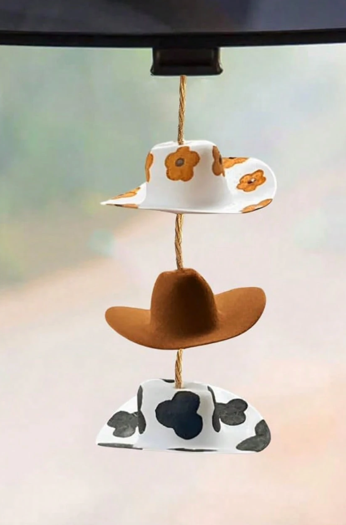 Cowboy Hat Car Charm