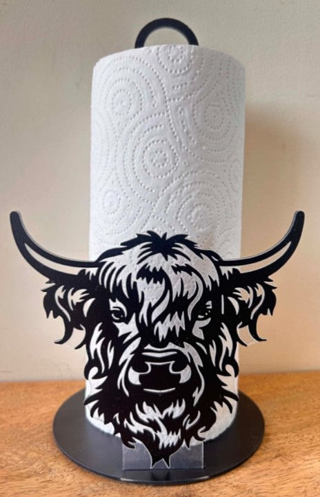 Thumbnail: Highland Cow Paper Towel Holder
