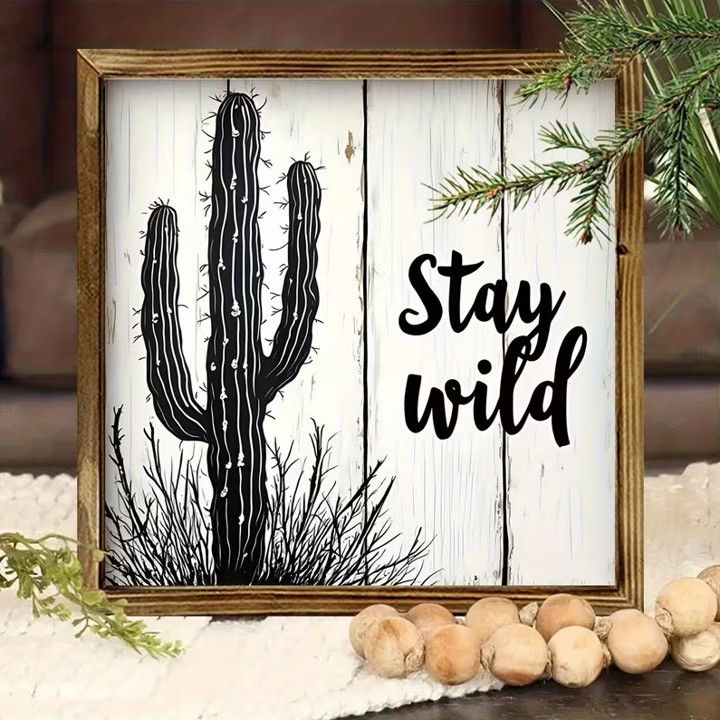 Stay Wild Wall Decor