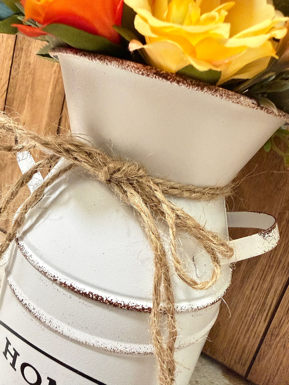 Thumbnail: Rustic Tin Vase