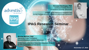 IPAG Research Seminar