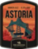 The Bridges Brewing Company Astoria American Amber Ale 5.0% ABV Pump Clip
