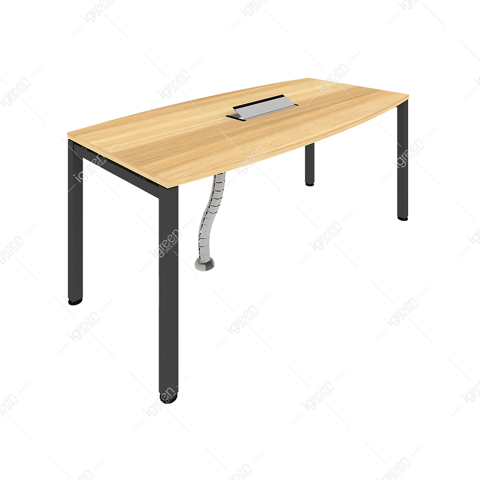 縮圖：One Series Curved Meeting Table 6 Pax 