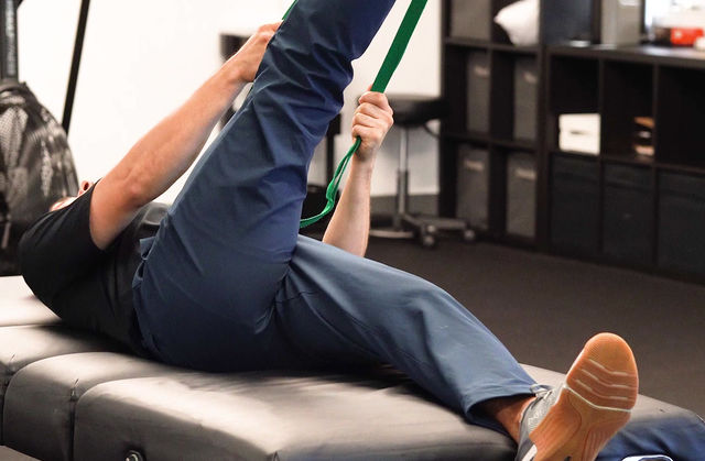 The Hamstring Stretch with Strap