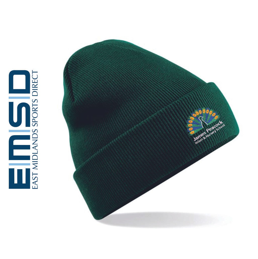 JAMES PEACOCK SCHOOL BEANIE HAT