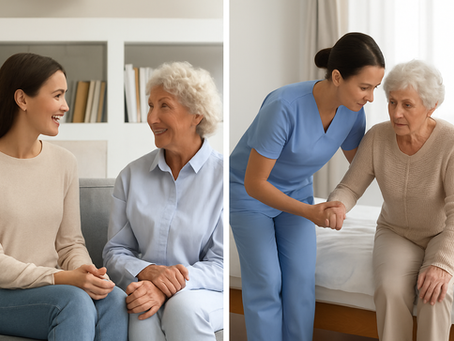 Understanding the Difference Types of Senior Care