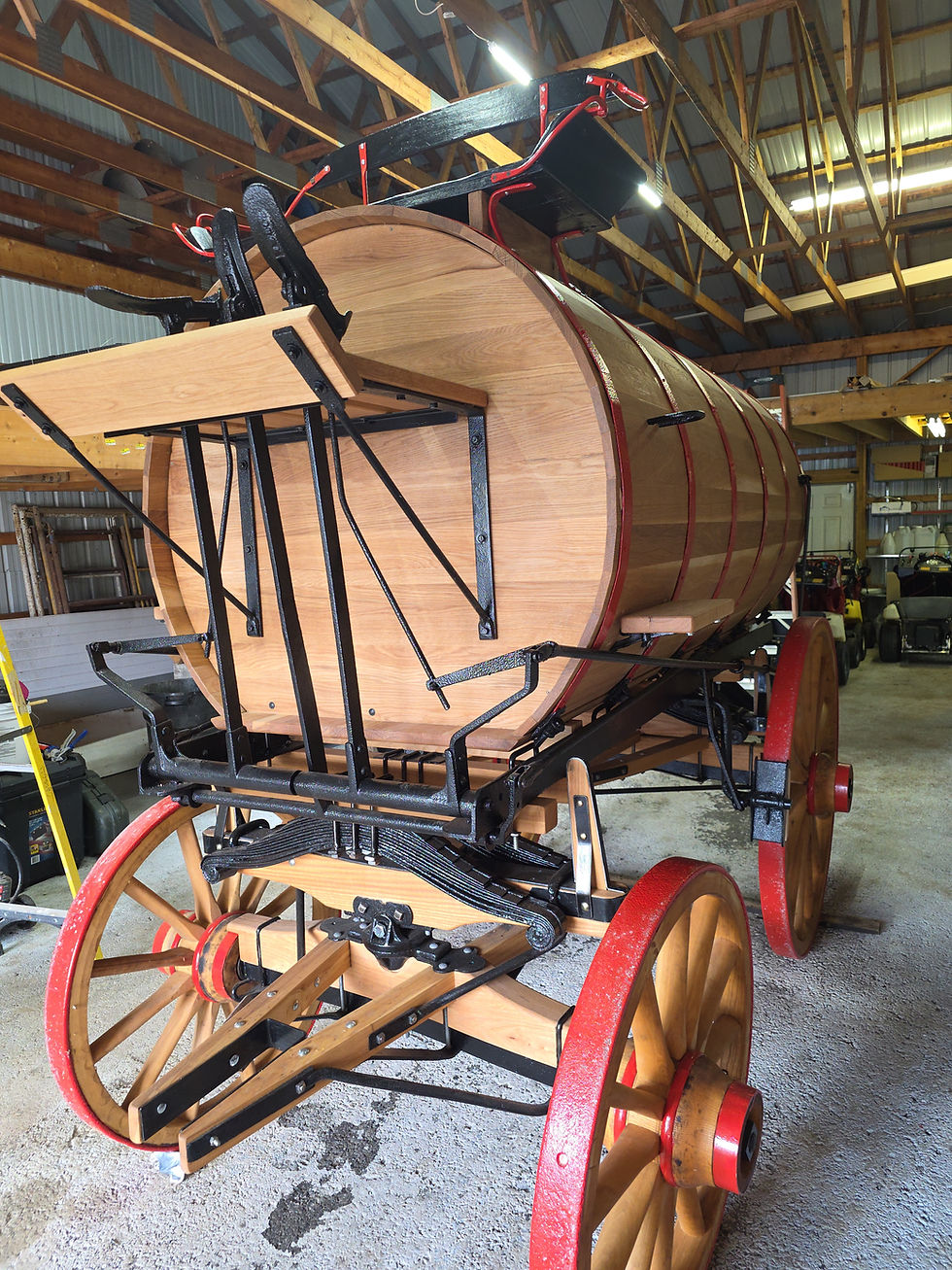 Antique Water Wagon Restoration