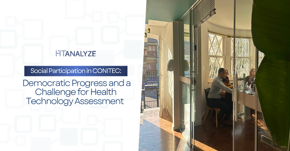 Social Participation in CONITEC: Democratic Progress and a Challenge for Health Technology Assessment (HTA)