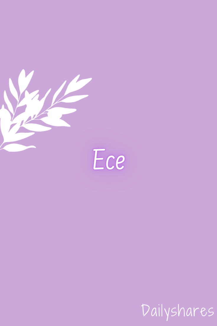 ece İsimli Duvar Kağıdı