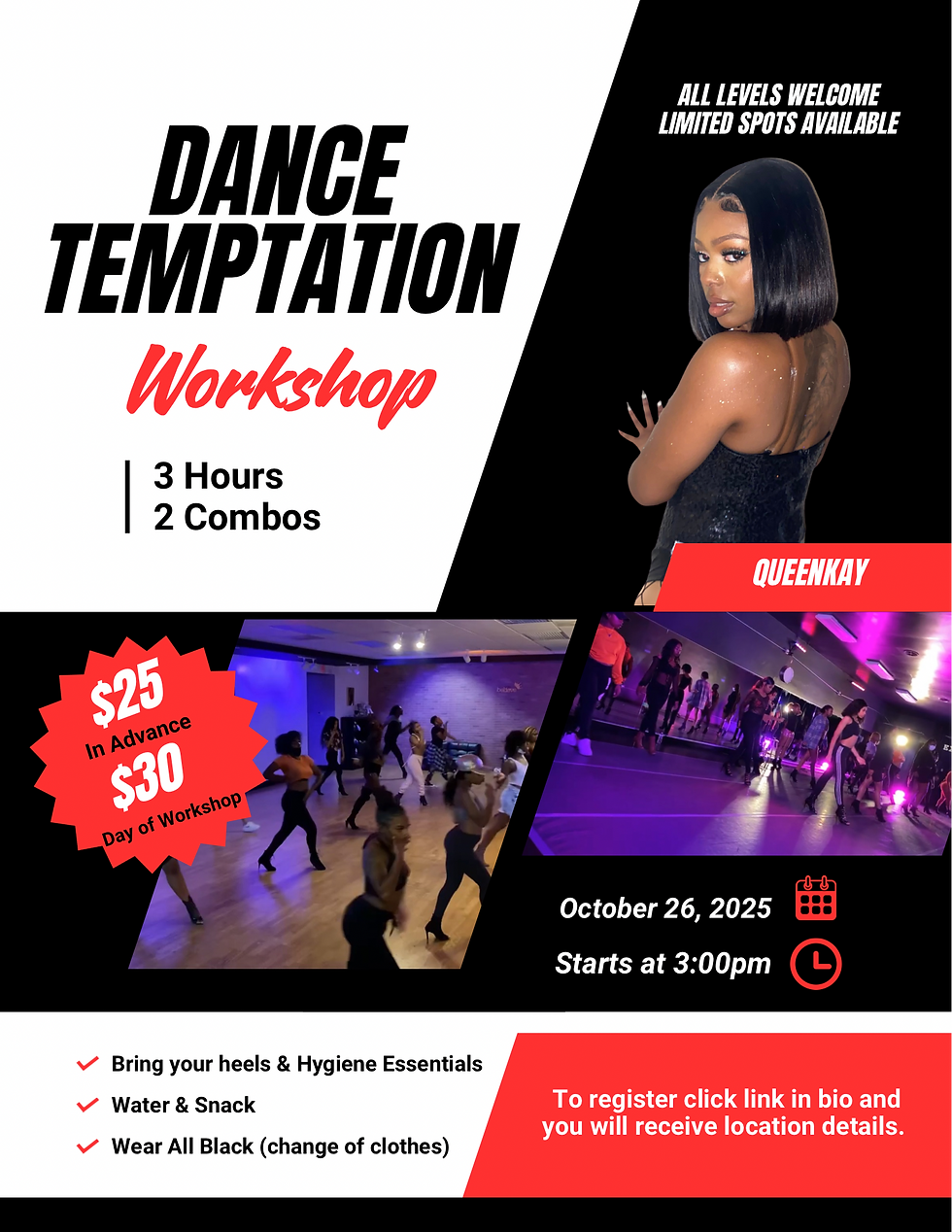 Dance Temptation Workshop feat. Queen Kay
