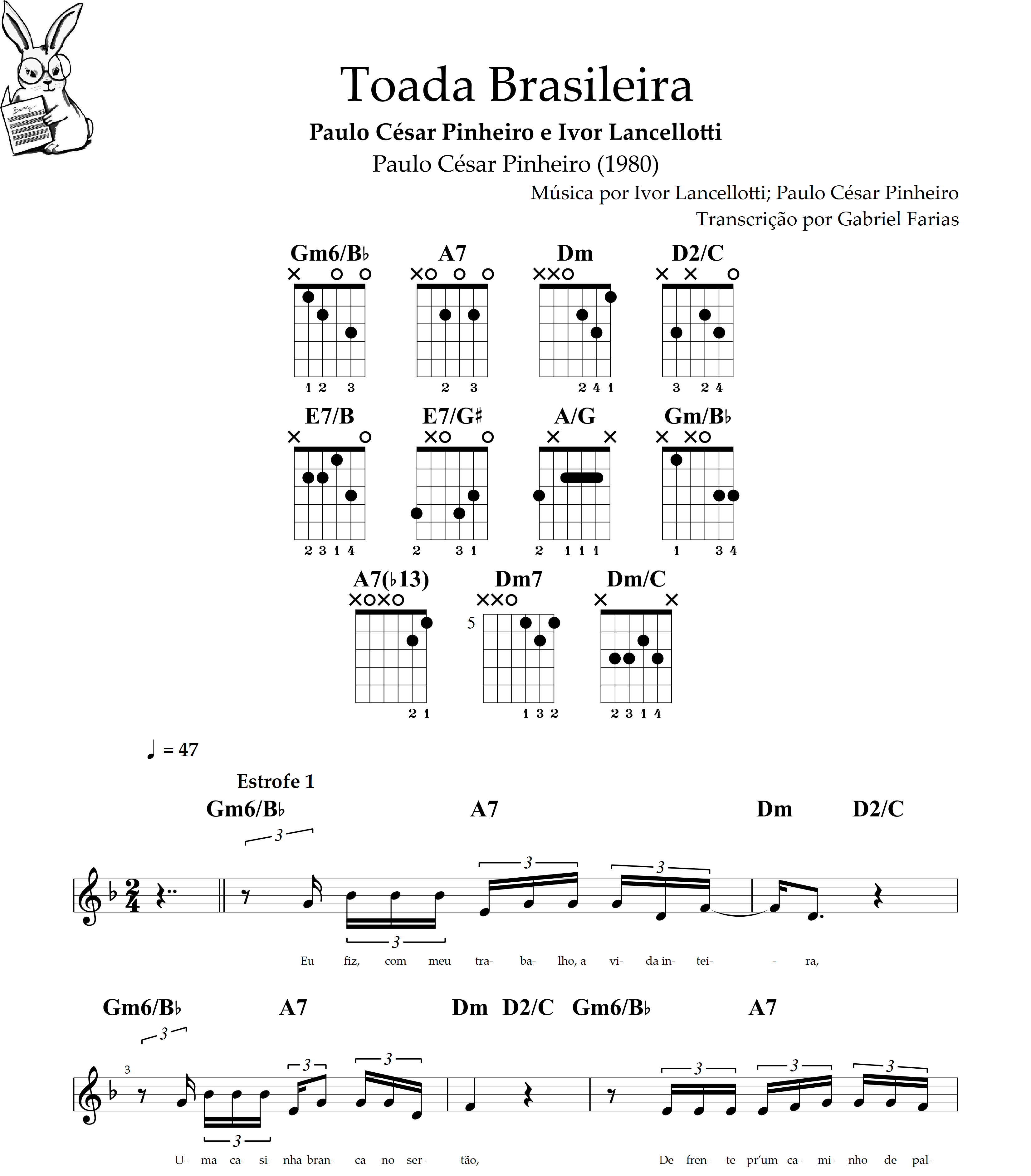 Toada Brasileira [melodia]