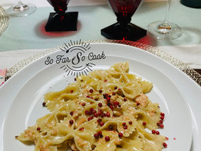 Vintage Salmon Pasta