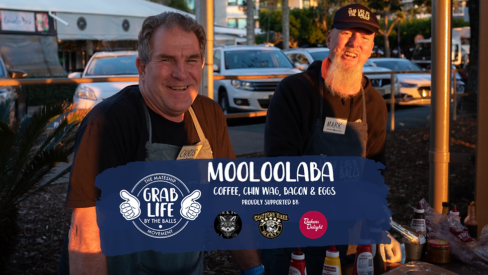 Mooloolaba: Coffee, Chin Wag, Bacon & Eggs