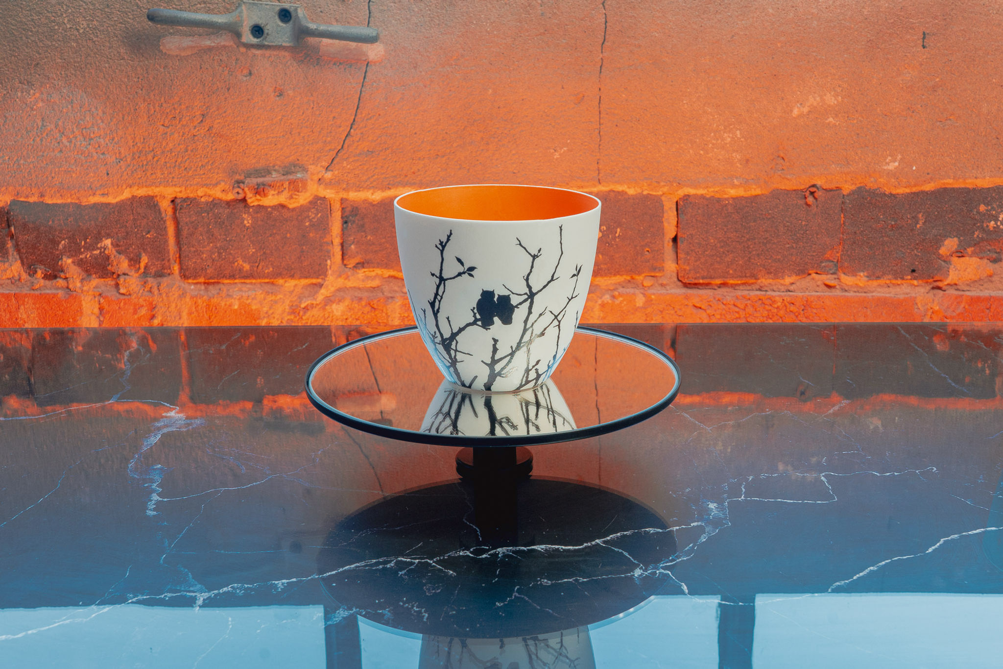 Love Owl Candle Cup 8cm