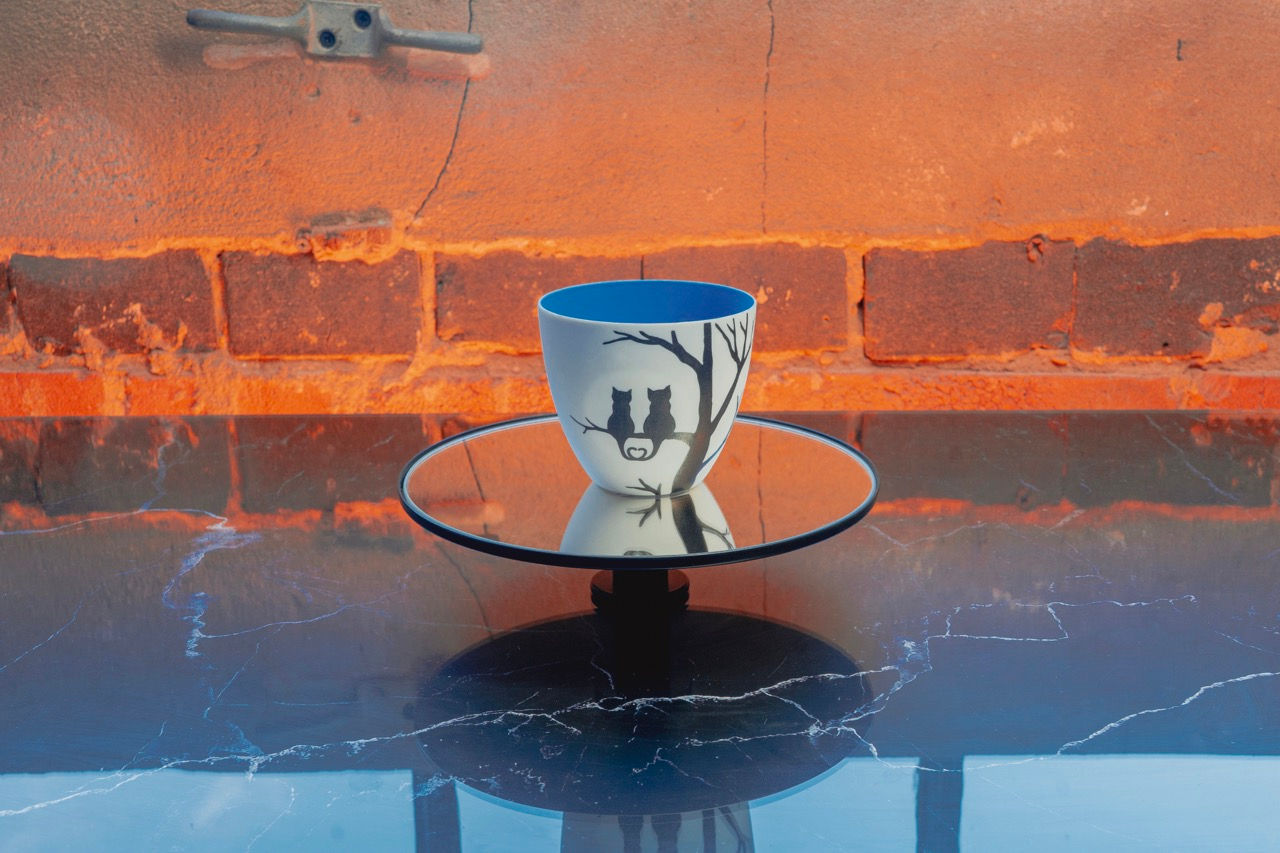 Love Cats Candle Cup 6.4cm