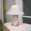 Thumbnail: Pink Flora Fabric Lamps