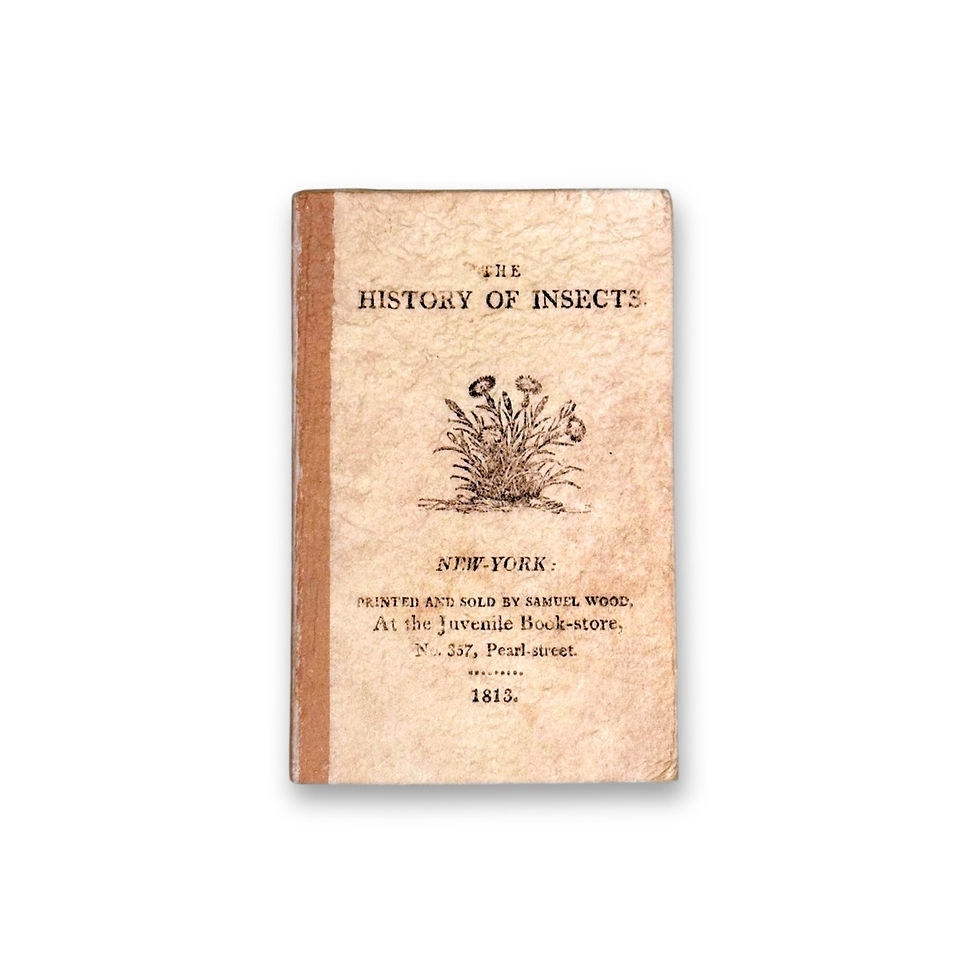 Thumbnail: History of Insects Note Book