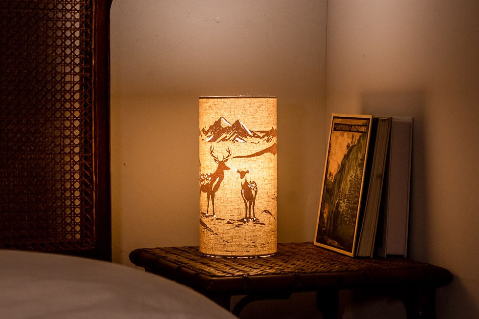 Thumbnail: Fabric Lamp – Deer