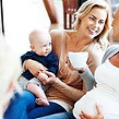 moms, baby, coffee