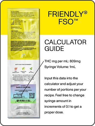 Friendly FSO product packaging