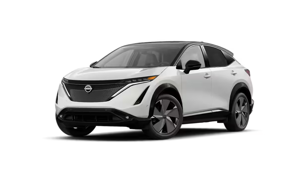 Large white electric vehicle