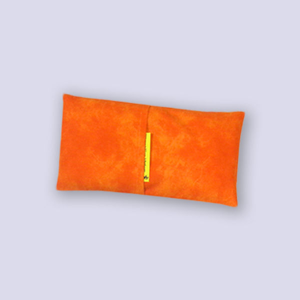 Miniaturbild: Traubenkernkissen Wärmekissen Längliches Rechteck orange