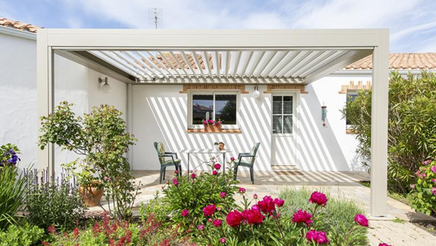Pergola adossée