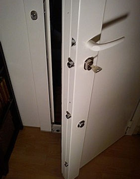 Porte blindée