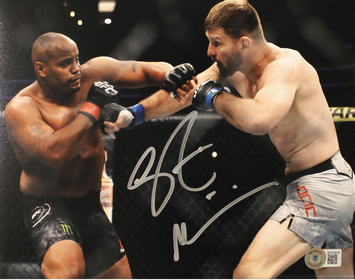 Stipe Miocic Signed 8x10 Punch2 Photo