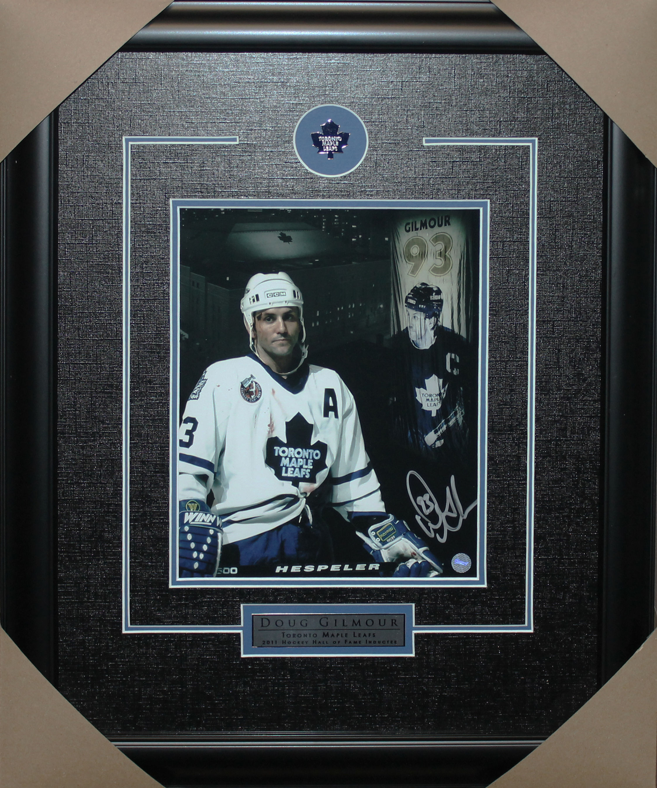 Doug Gilmour Signed 8x10 Gardens Frame