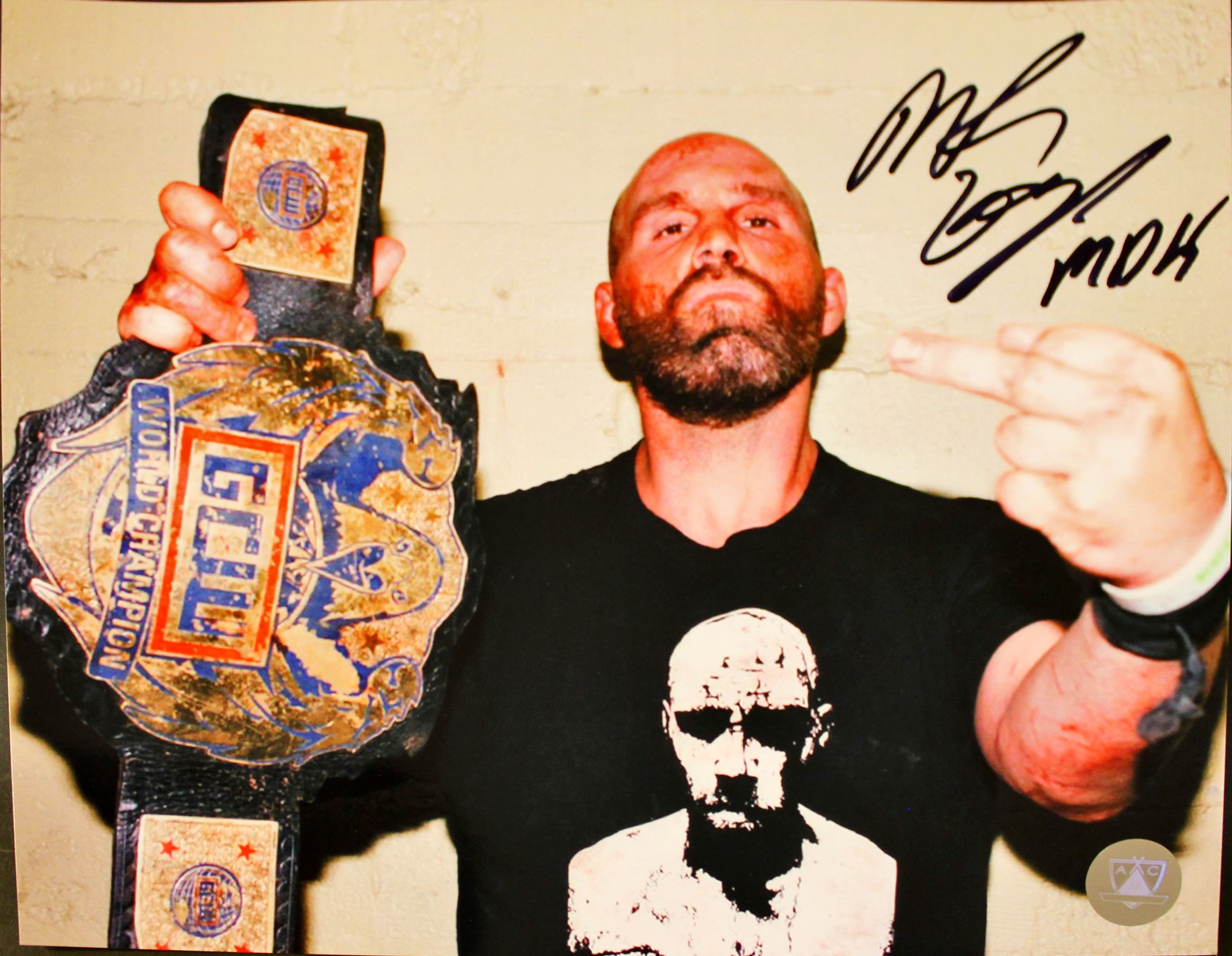Nick Gage Signed 8x10 Photo