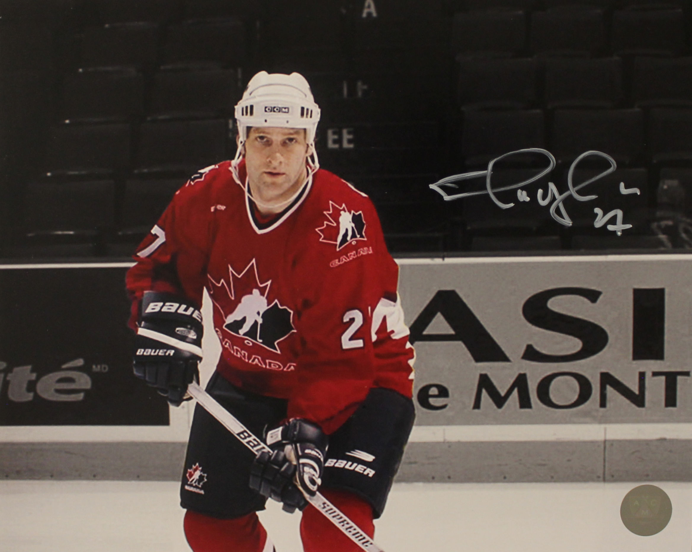 Shayne Corson Signed 8x10 Canada Photo
