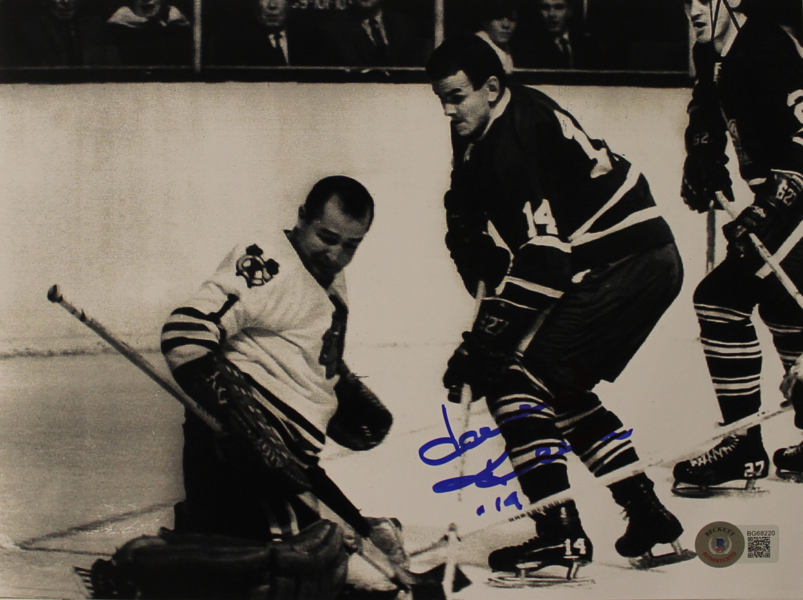 Dave Keon Signed 8x10 Chicago Photo