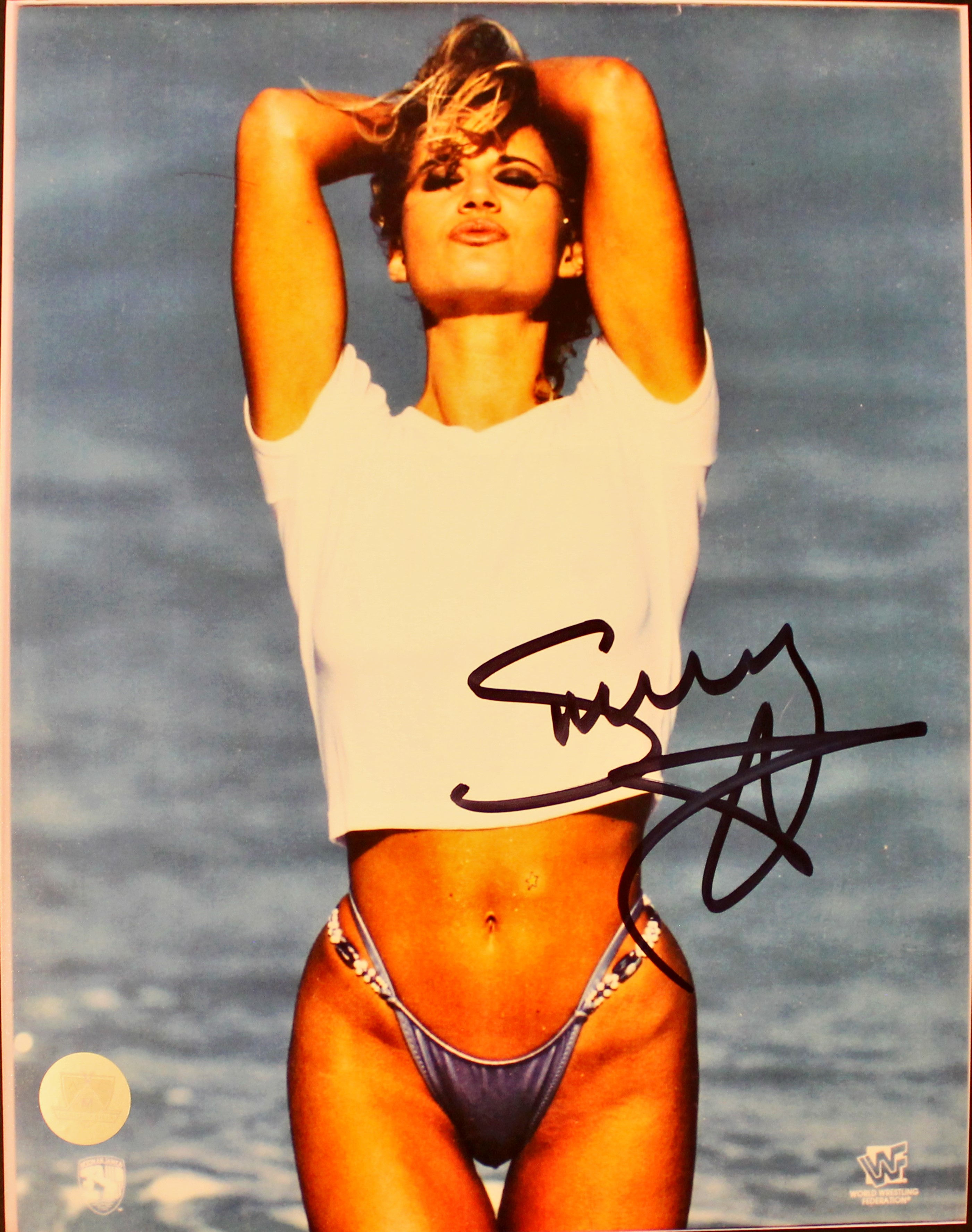 Sunny Signed 8x10 White Photo