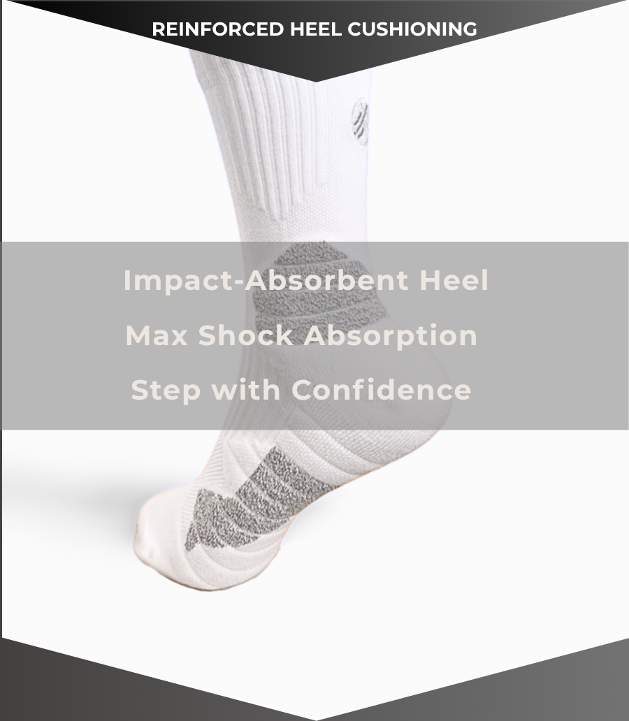 Thumbnail: Sweat Shield moisture-wicking socks, breathable performance fit, Frewav