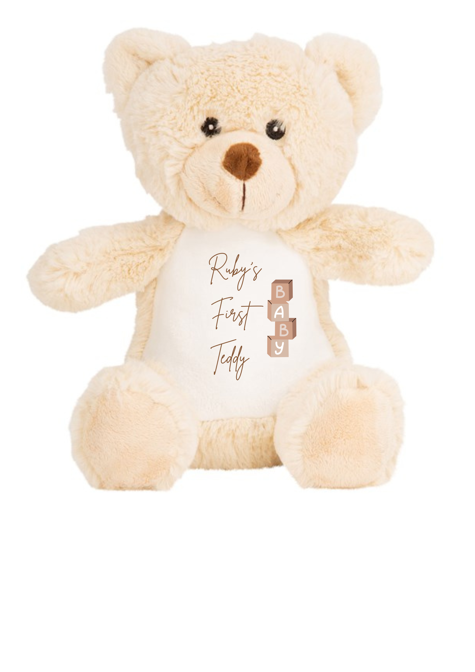 Personalised First Teddy