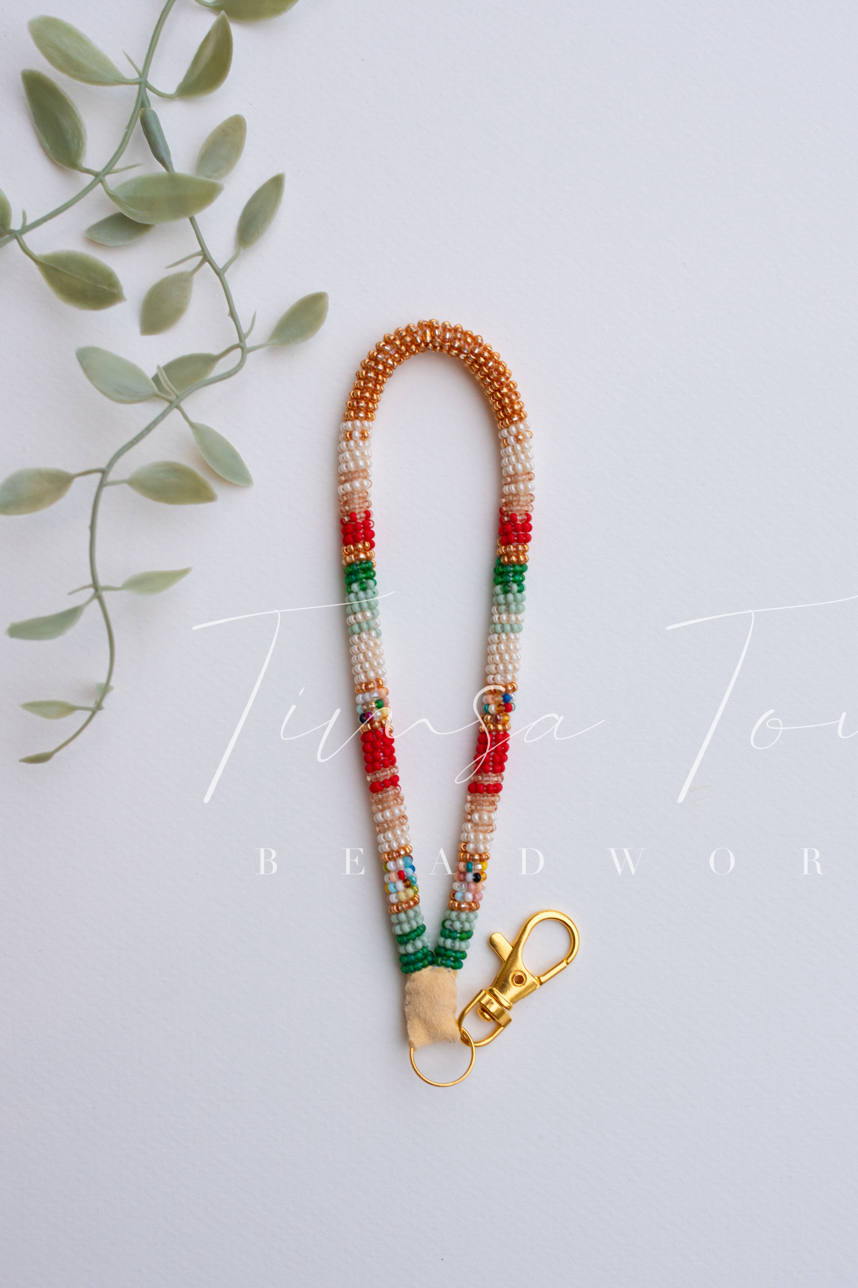 Beaded Wristlet