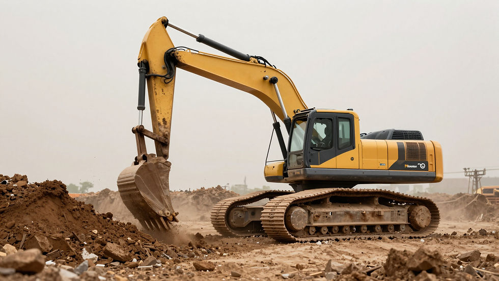 Excavator Heavy Equipment Leasing