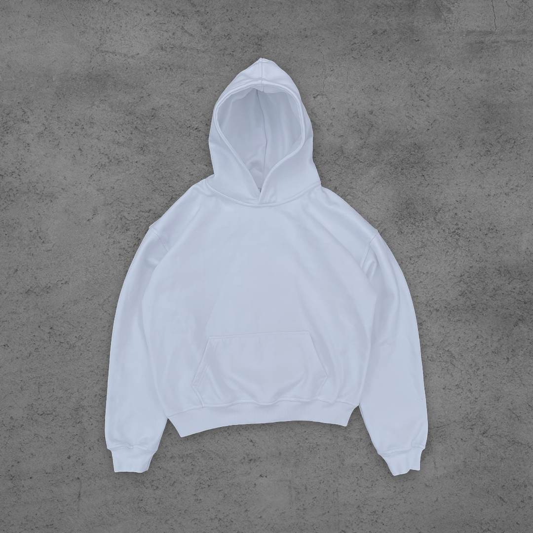 ‘The Perfect Blank' White Hoodie