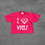 Thumbnail: 'I Love VFOS' Pink One of One T-shirt